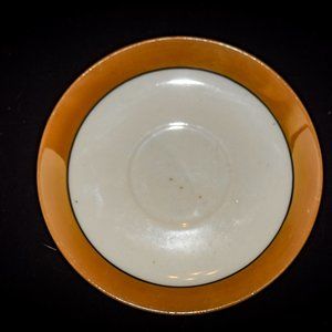 Lusterware vintage antique plate